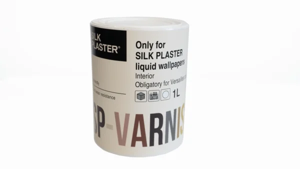 varnish silk plaster